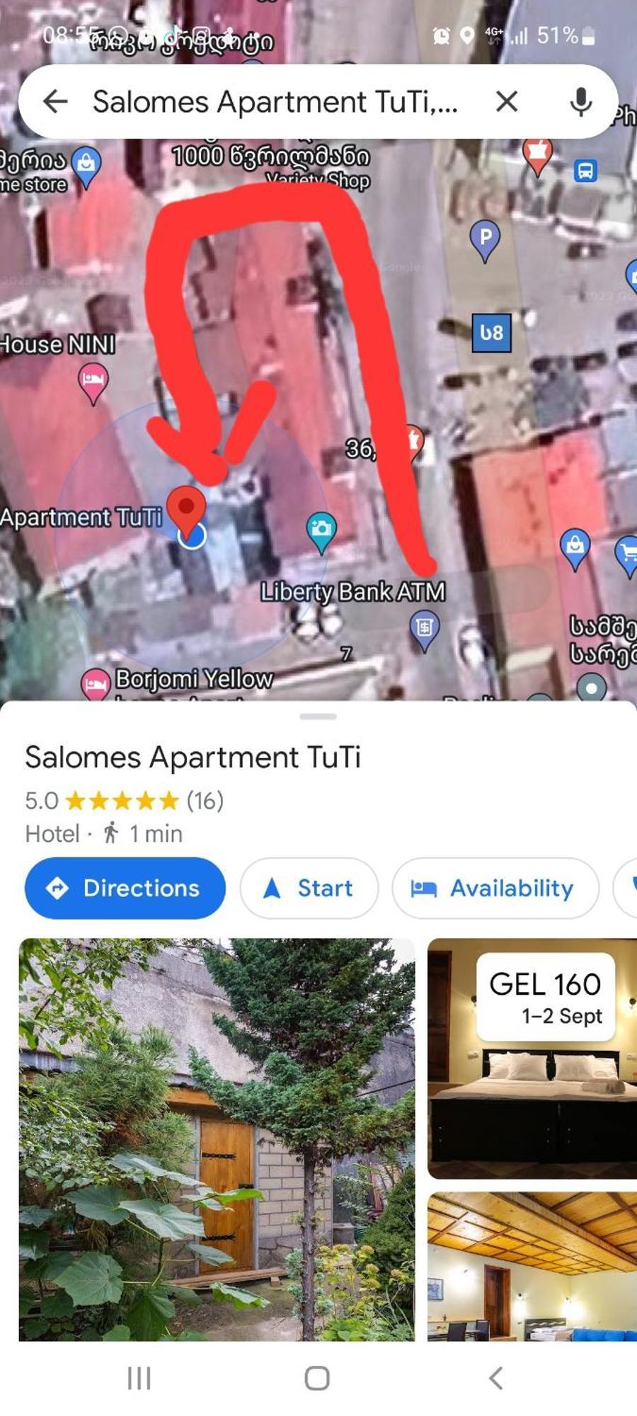 Salomes Apartment Tuti Bordjomi Extérieur photo